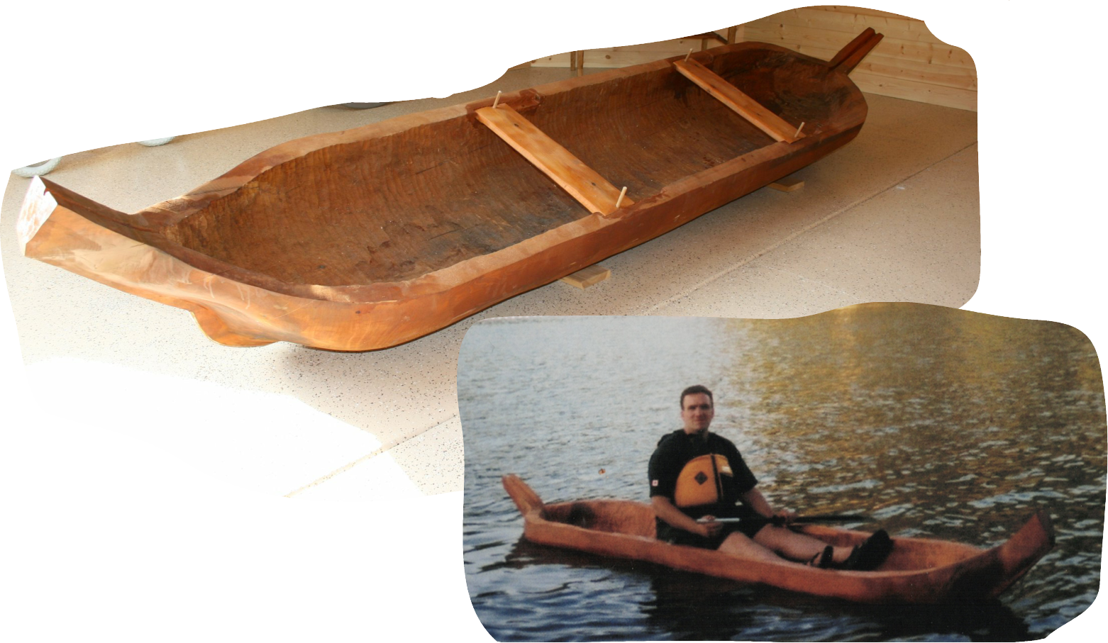 12-foot Cedar Canoe, Dugout and Floats