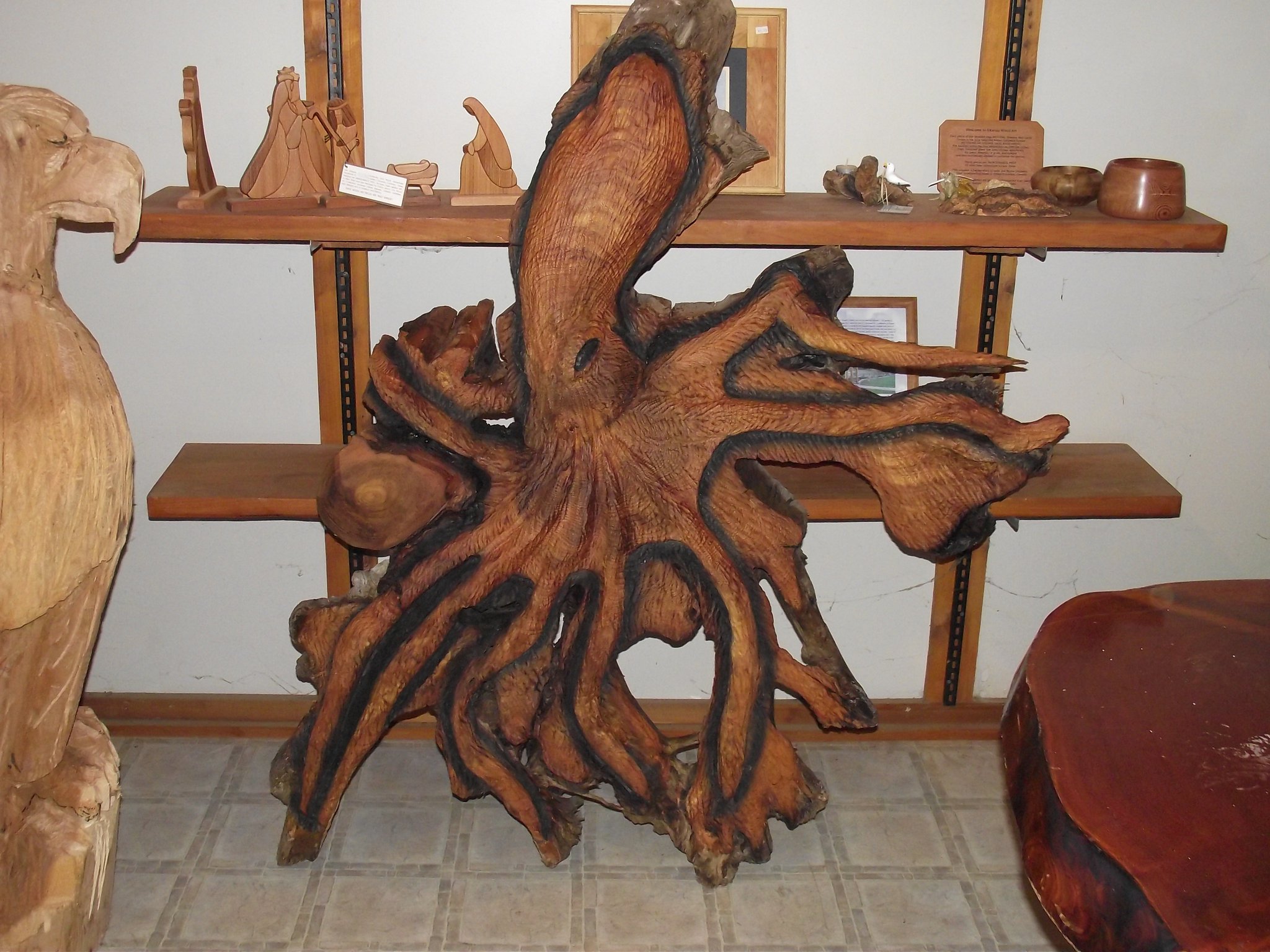 5 foot High Relief Of an Octopus